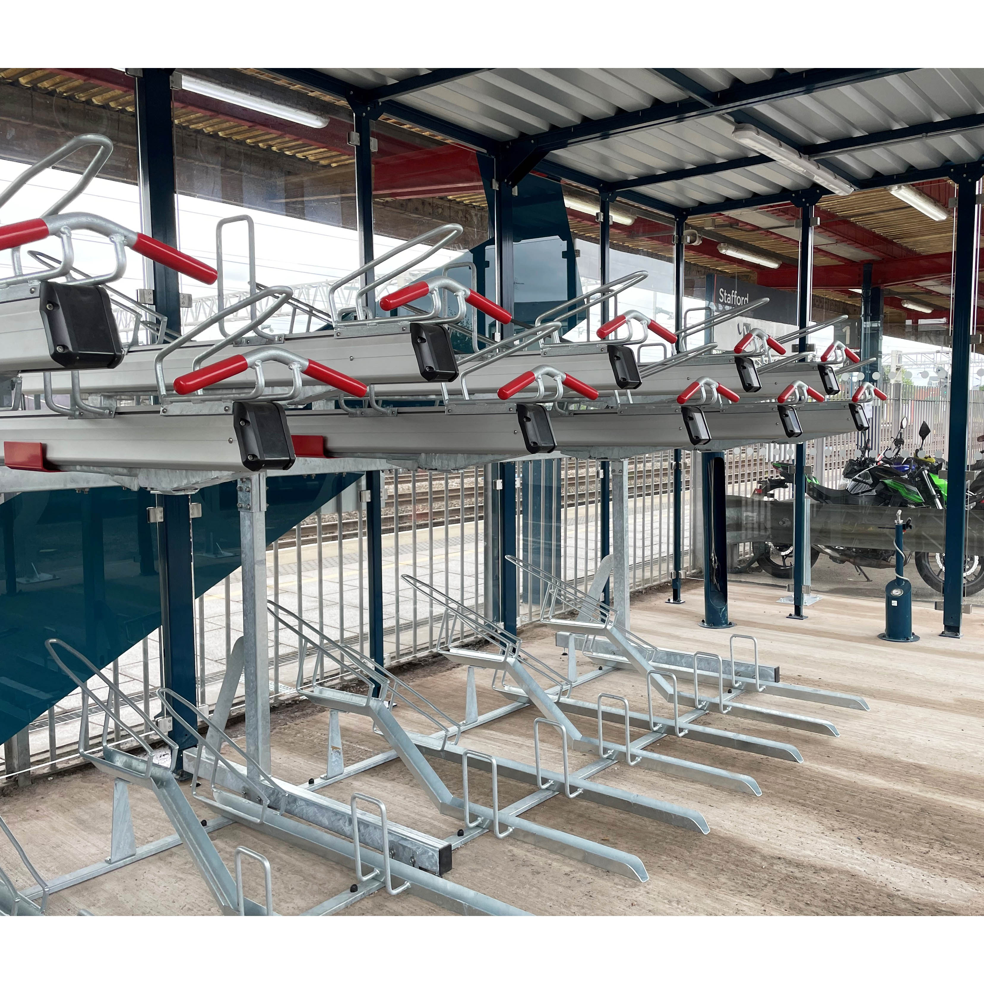 Cycle Parking at Stafford Station